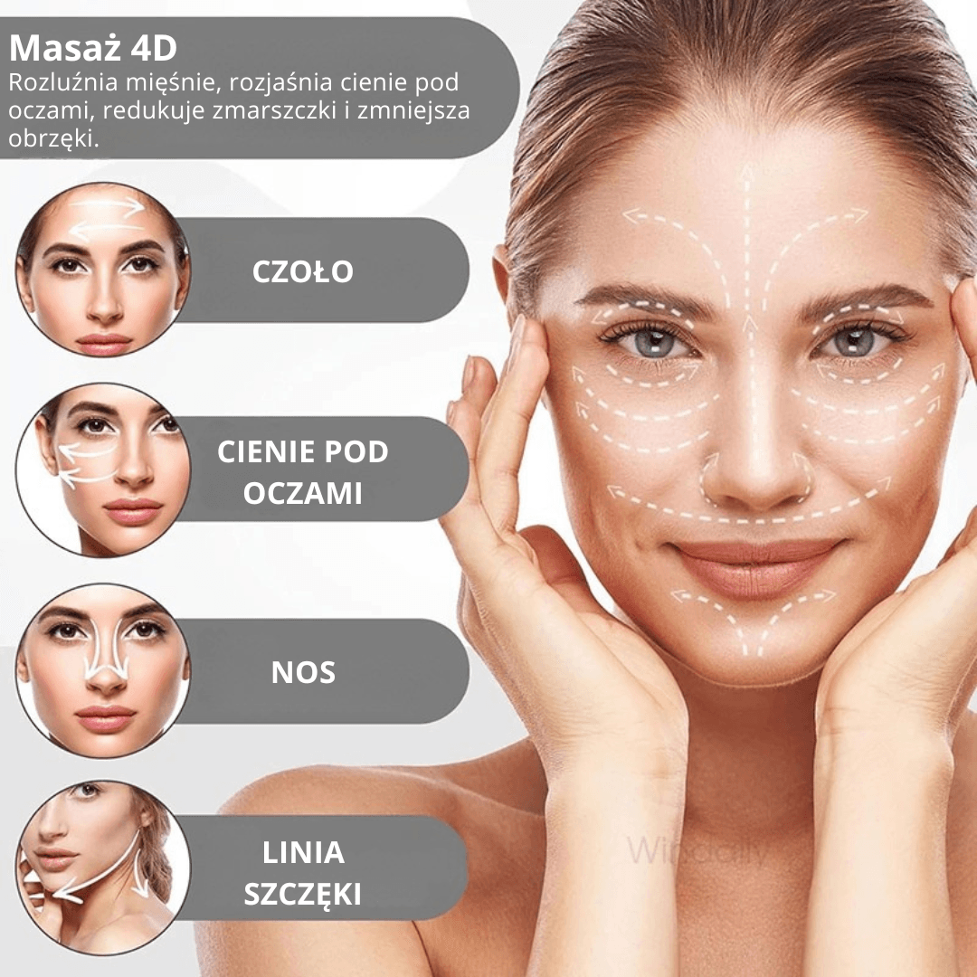 FaceLift - Masażer 4D do twarzy